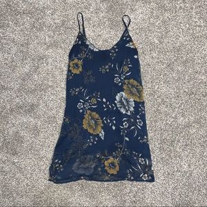 Kendall & Kylie Floral Print Slip Dress